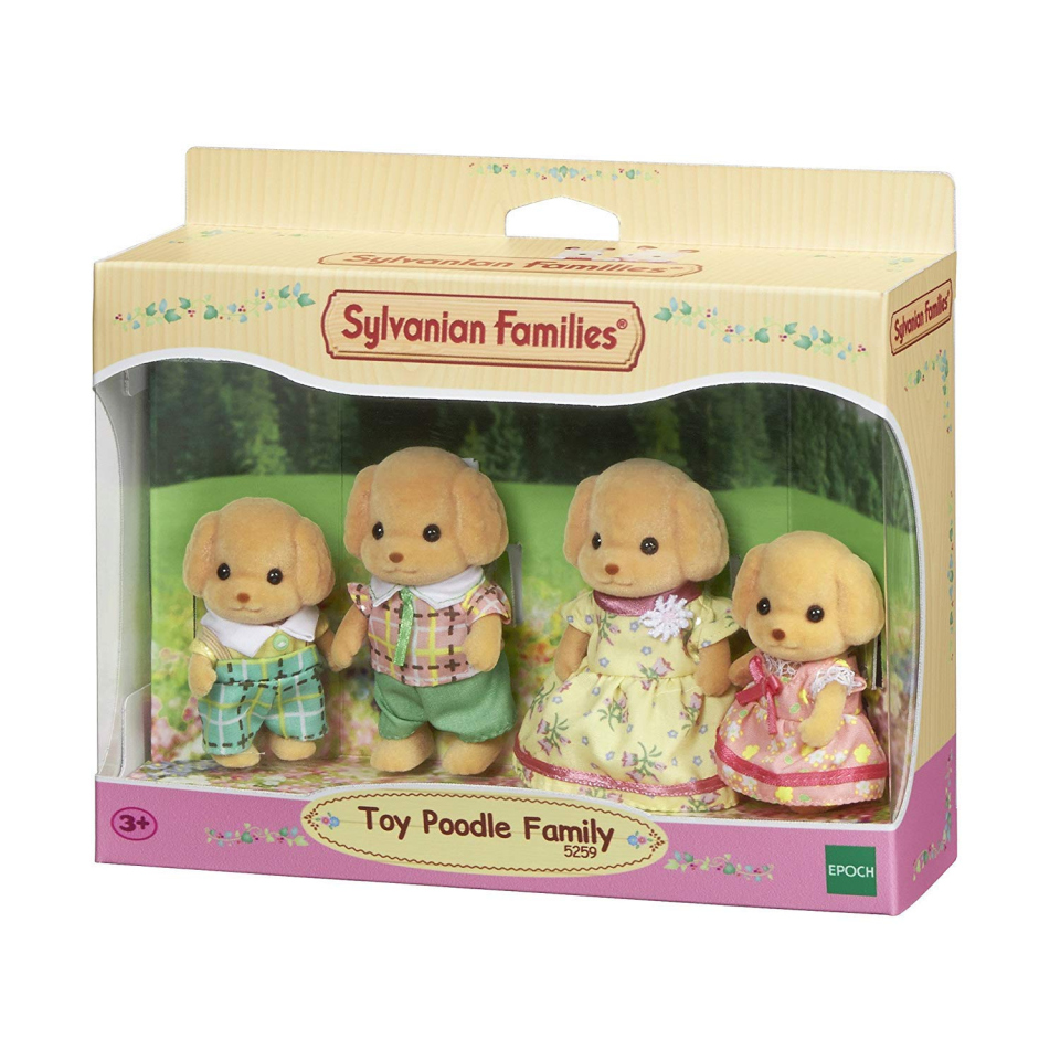 Sylvanian Families Famiglia Barboncino con 4 figure
