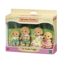 Sylvanian Families Famiglia Barboncino con 4 figure