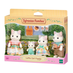 Sylvanian Families Gatto Latte pupazzetti famiglia campagnola