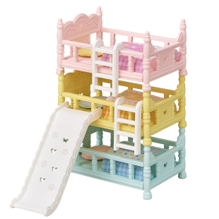 Sylvanian Families letto a castello triplo modulare
