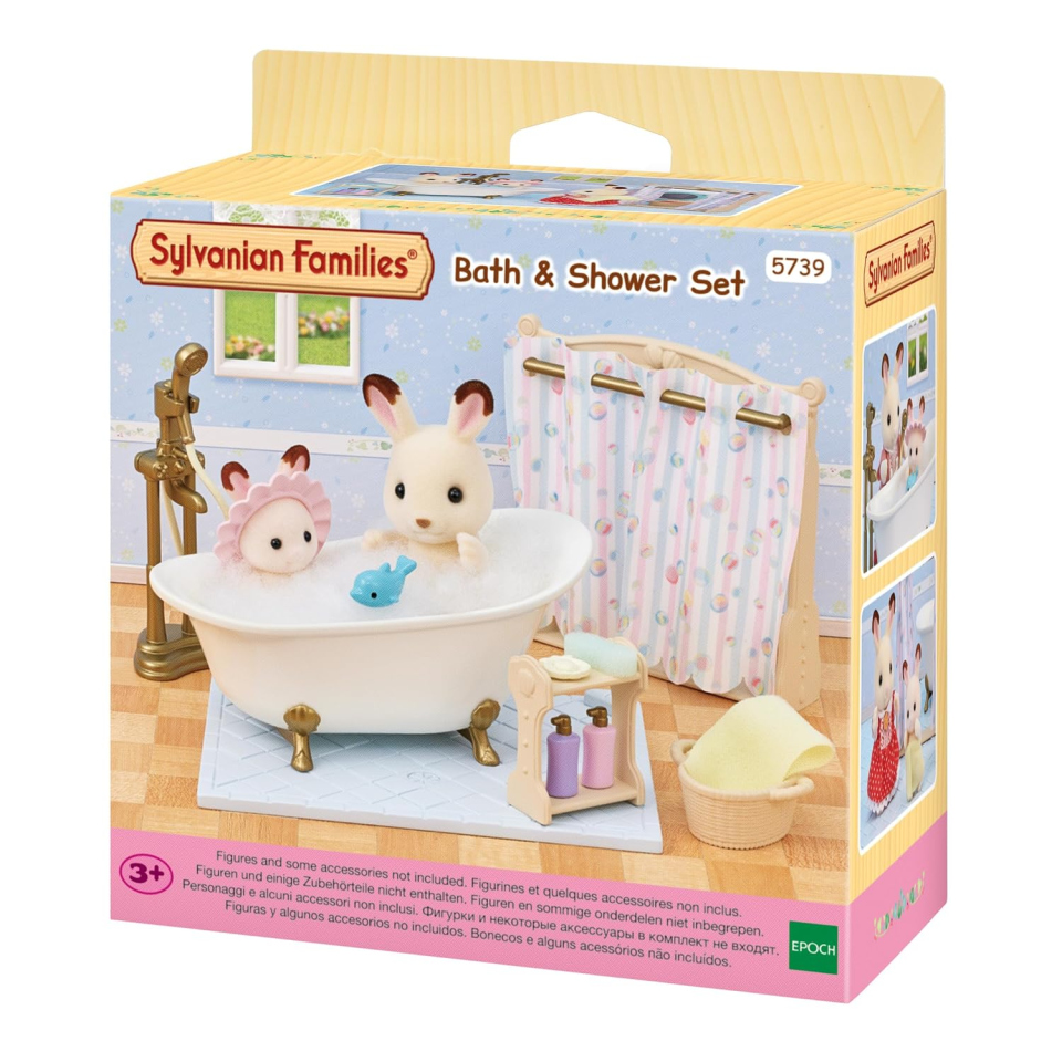 Sylvanian Families playset bagno con vasca e doccia