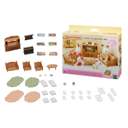 Sylvanian Families playset soggiorno con oltre 40 pezzi
