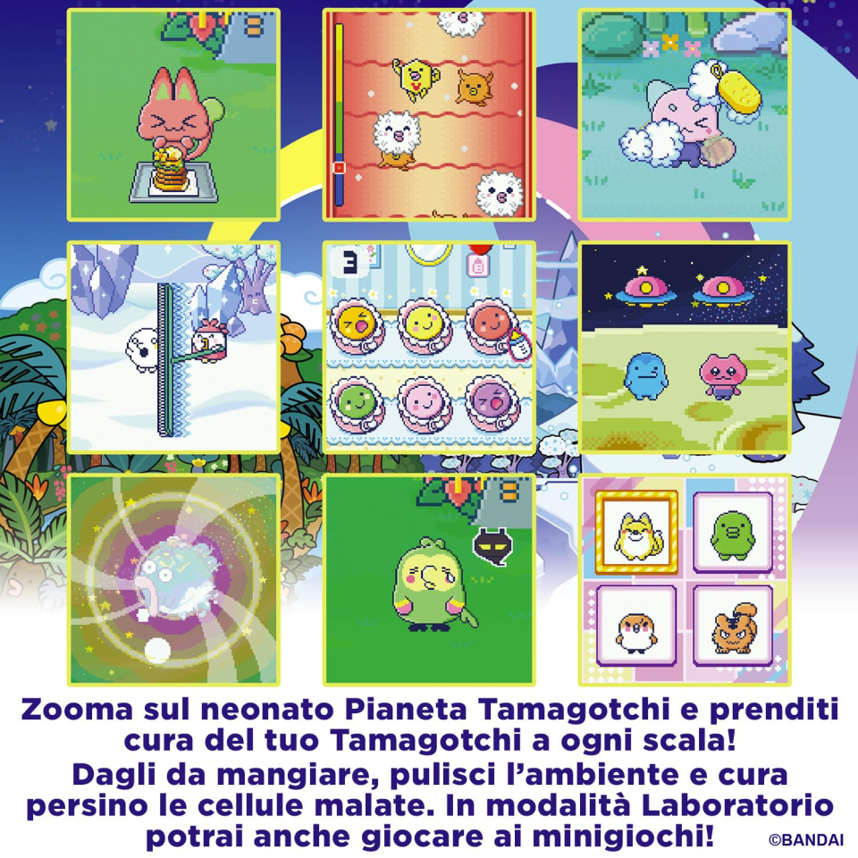 Tamagotchi Paradise animale virtuale White Glacier