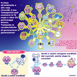 Tamagotchi Paradise animale virtuale White Glacier