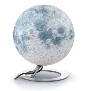 Tecnodidattica National Geographic mappamondo lunare luminoso da 30 cm