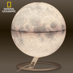 Tecnodidattica National Geographic mappamondo lunare luminoso da 30 cm