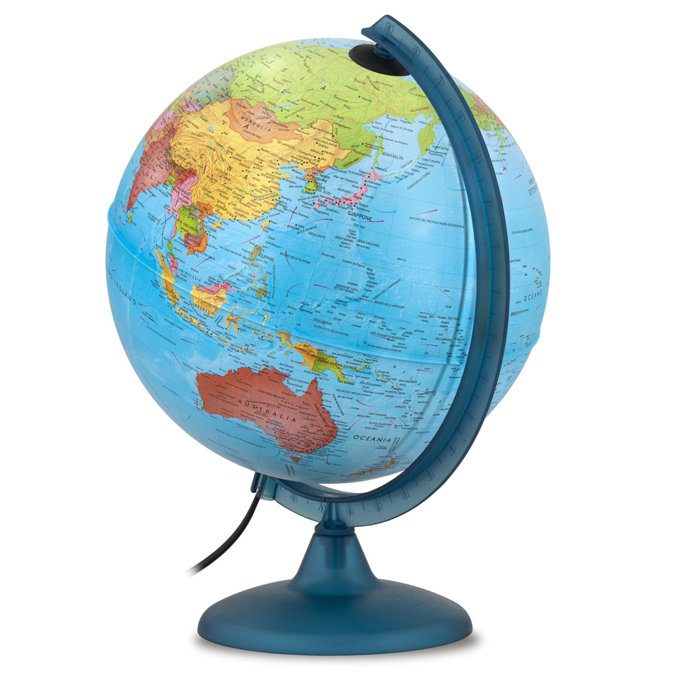 Tecnodidattica Night&Day mappamondo luminoso da 25 cm