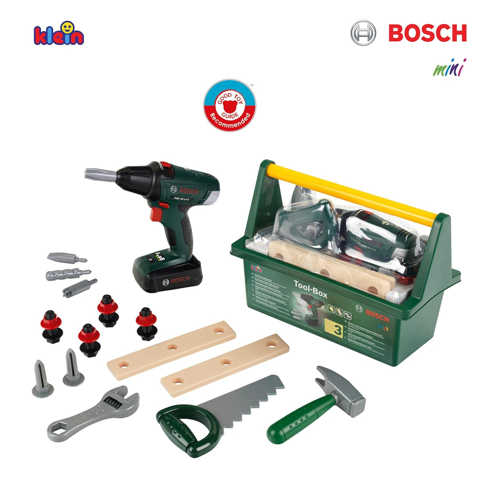 Theo Klein Bosch cassetta attrezzi con avvitatore