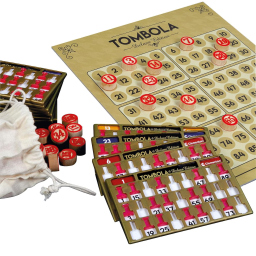 Tombola Deluxe Clementoni 36 Cartelle con Numeri in Legno