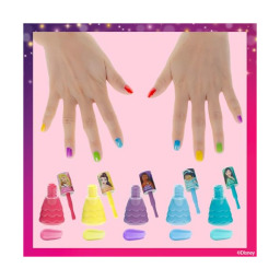 Townley Girl Disney Princess – Set 15 Smalti Acqua Peel Off per Bambine
