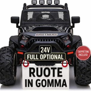 TOYSCAR Big Adventure auto elettrica a due posti