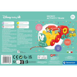 Trenino Trainabile Disney Baby Clementoni con Vagoni Impilabili