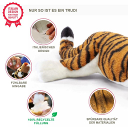 Trudi Trudino peluche lupo Stelvio da 1 anno