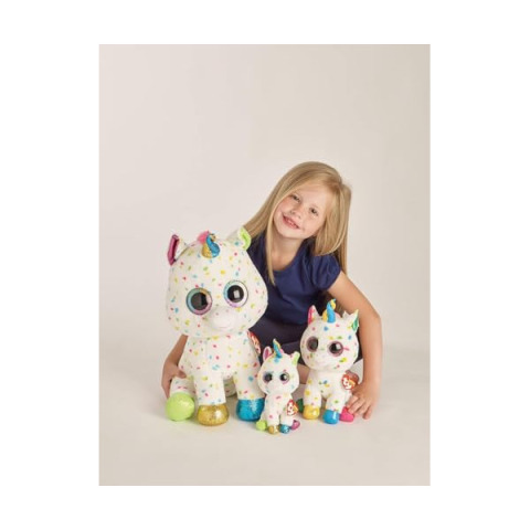 Ty Beanie Boos Harmonie Peluche Unicorno Glitter 15 cm