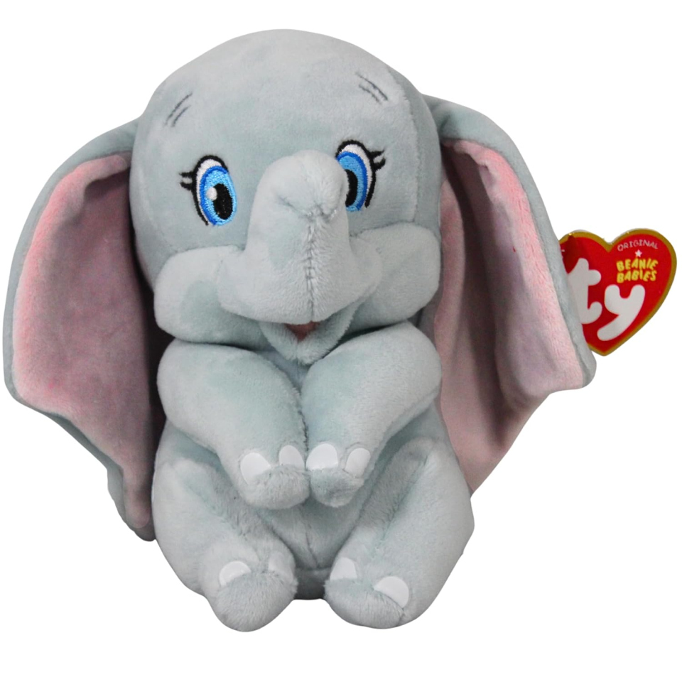 Ty Floppy peluche Dumbo morbido da 20 cm