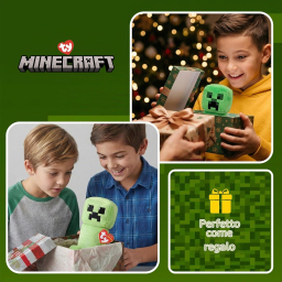 Ty Minecraft peluche Creeper da 3 anni