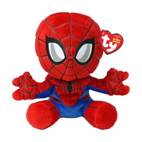 Ty Marvel Spiderman Peluche Floppy 20 cm