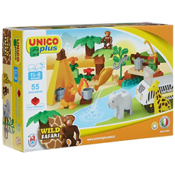 Unico Unicoplus costruzioni Safari da 55 pezzi