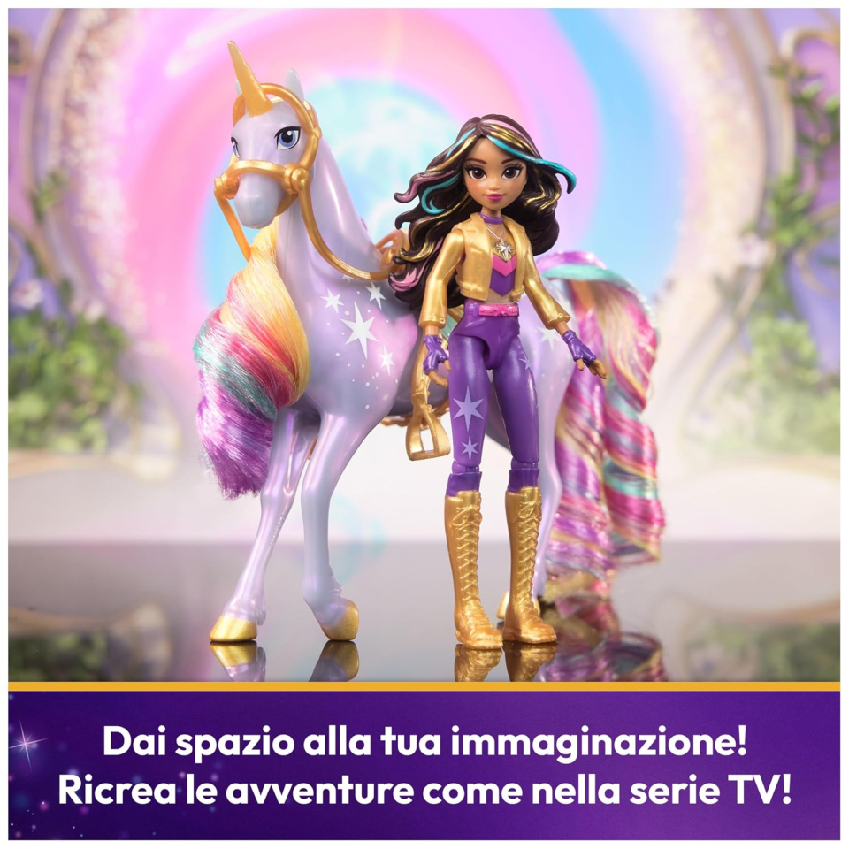 Unicorn Academy set bambola unicorno Sophia e Wildstar