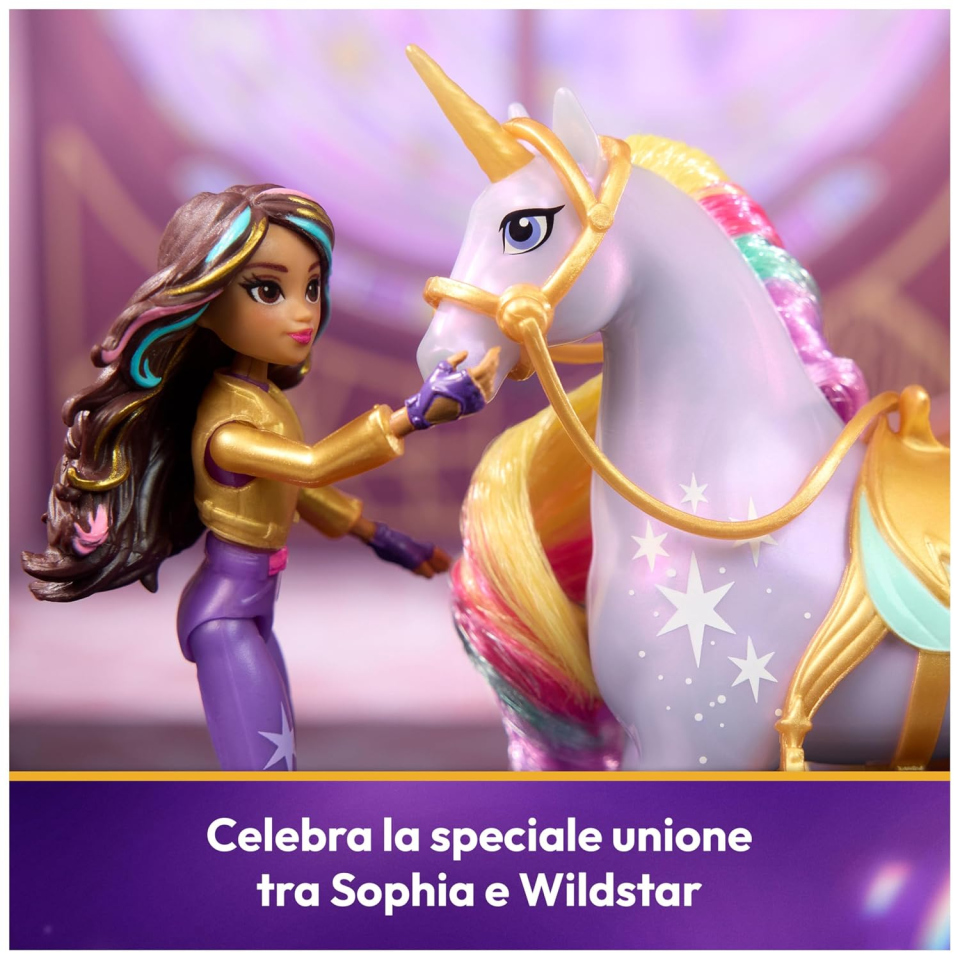 Unicorn Academy set bambola unicorno Sophia e Wildstar