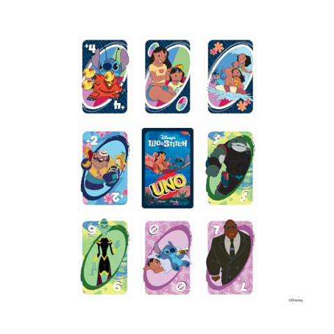 UNO Lilo & Stitch Mattel Games – Gioco di Carte Disney