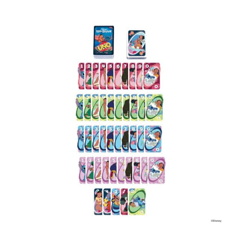 UNO Lilo & Stitch Mattel Games – Gioco di Carte Disney