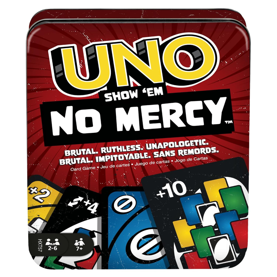 UNO No Mercy Mattel gioco di carte dai 7 anni