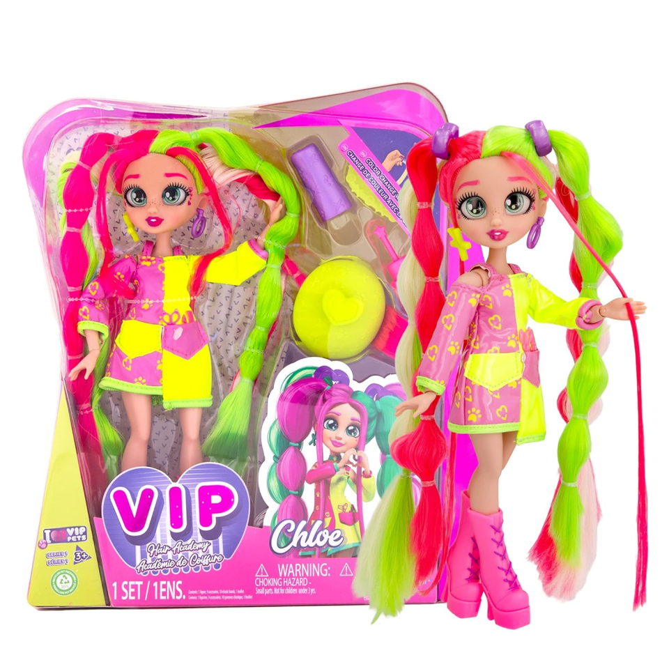 VIP Pets Chloe bambola fashion con capelli 30 cm