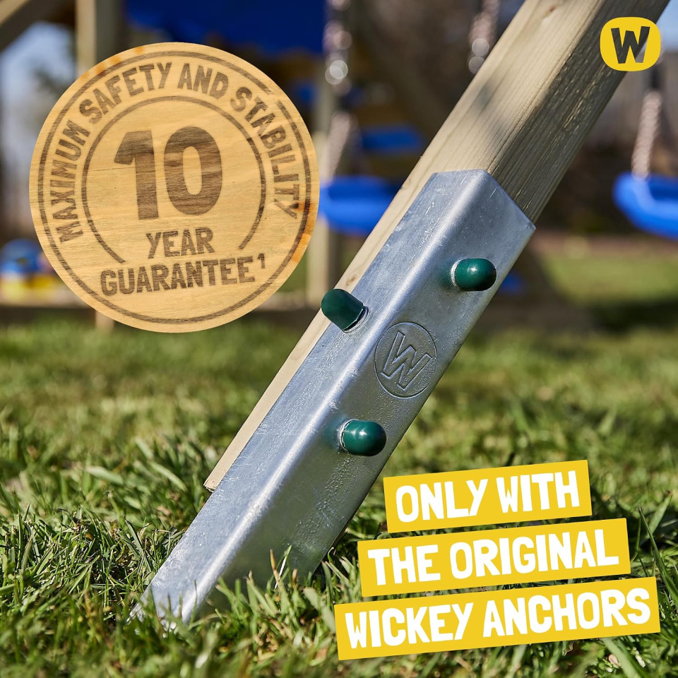 Wickey Smart Camp torre gioco con altalena doppia