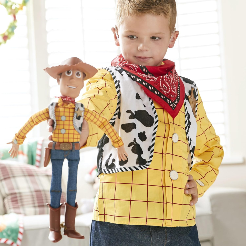 Woody Parlante Toy Story – Action Figure Interattiva Disney Store 39 cm