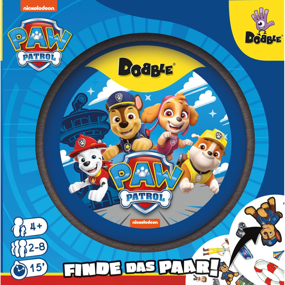 Zygomatic Dobble Paw Patrol carte per 2-8 giocatori