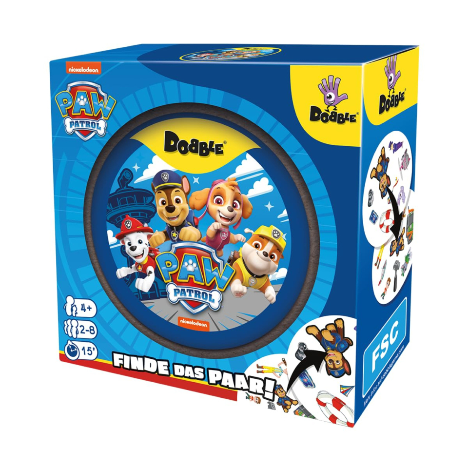 Zygomatic Dobble Paw Patrol carte per 2-8 giocatori