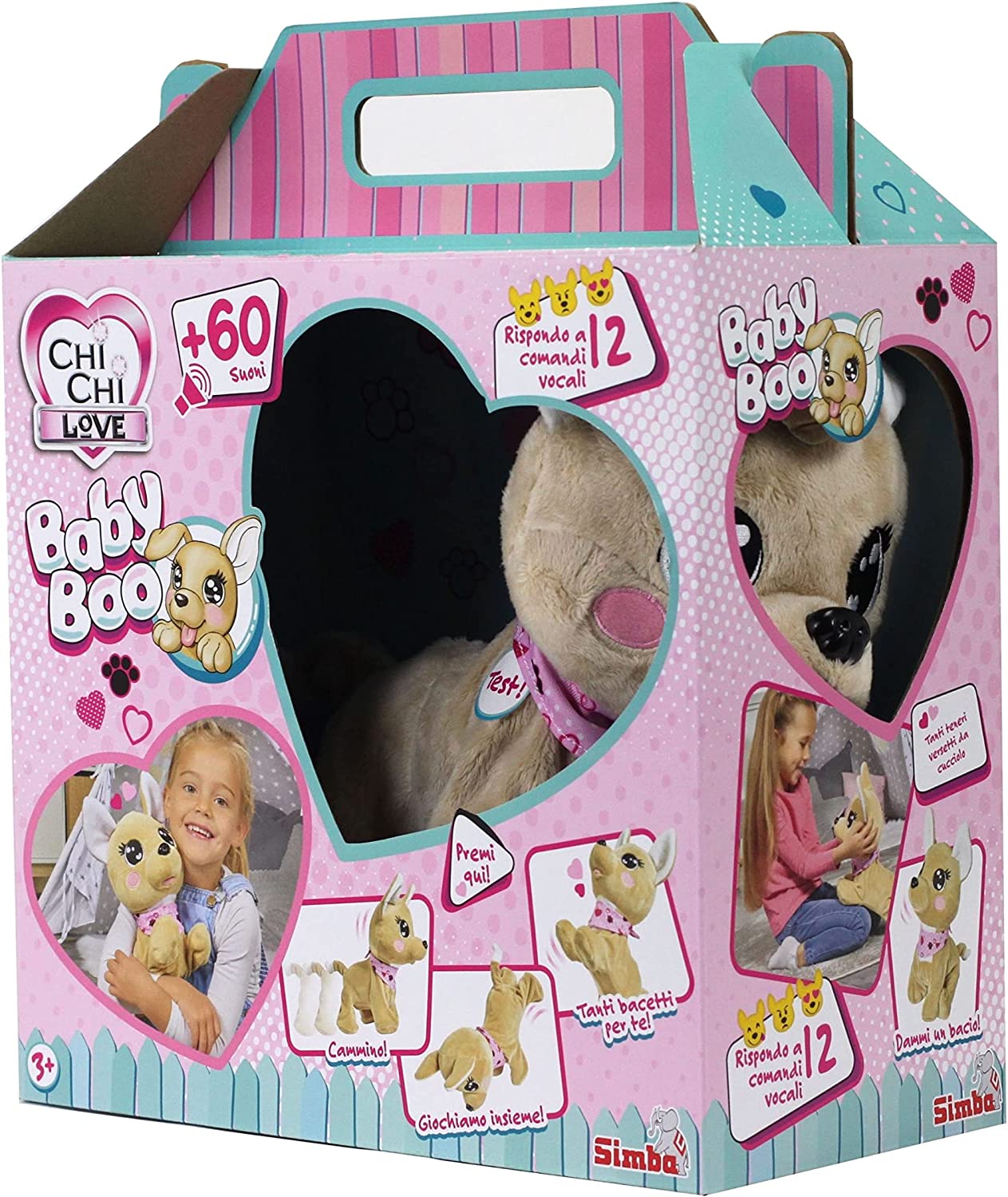 Chi Chi Love Baby Boo Peluche Interattivo – Simba