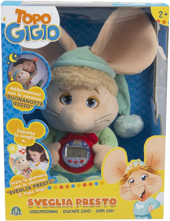 Topo Gigio Sveglia Presto, con due canzoni – Grandi Giochi