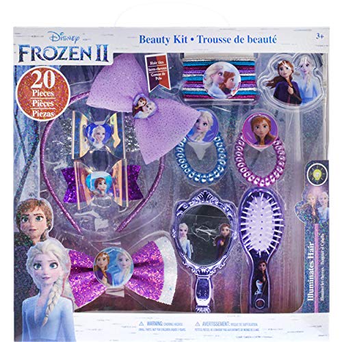 Elsa Kit di Accessori per Capelli per Bambine – Disney Frozen