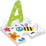 Puzzle educativo per imparare l'alfabeto