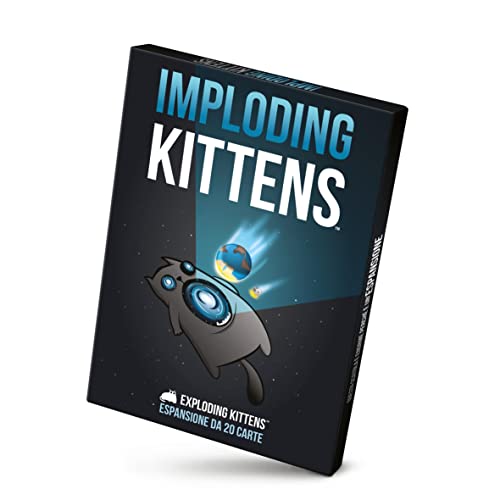 Imploding Kittens in Italiano – Espansione Gioco di Carte Exploding Kittens, Asmodee