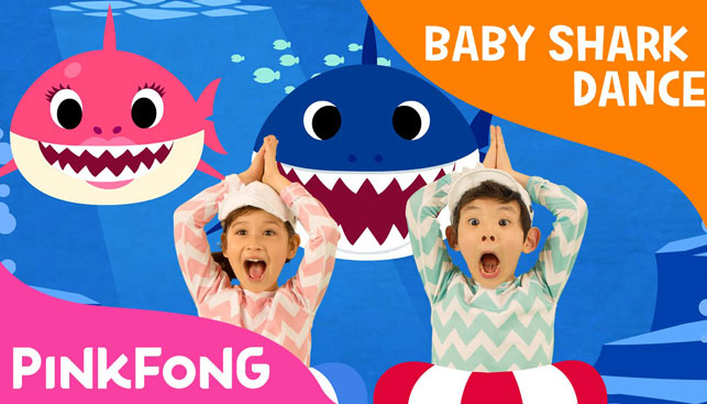 Numeri da capogiro per la canzone “Baby Shark” su Youtube