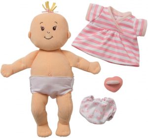 Bambola di pezza baby stella - vestiti intercambiabili