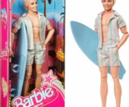 Barbie The Movie – Ken, bambola da collezione con completo da spiaggia HPJ97