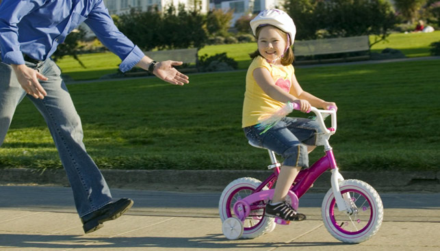 La bicicletta con rotelle – Un traguardo per ogni bambino