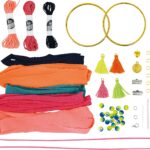 Cordiene e perline, Kit giocielli fai da te, braccialetti fosforescenti per bambine