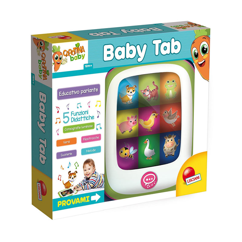 Carotina Baby Tab – Tablet bambini Lisciani Giochi