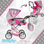 Carrozzina per bambole kinderplay kp0200s