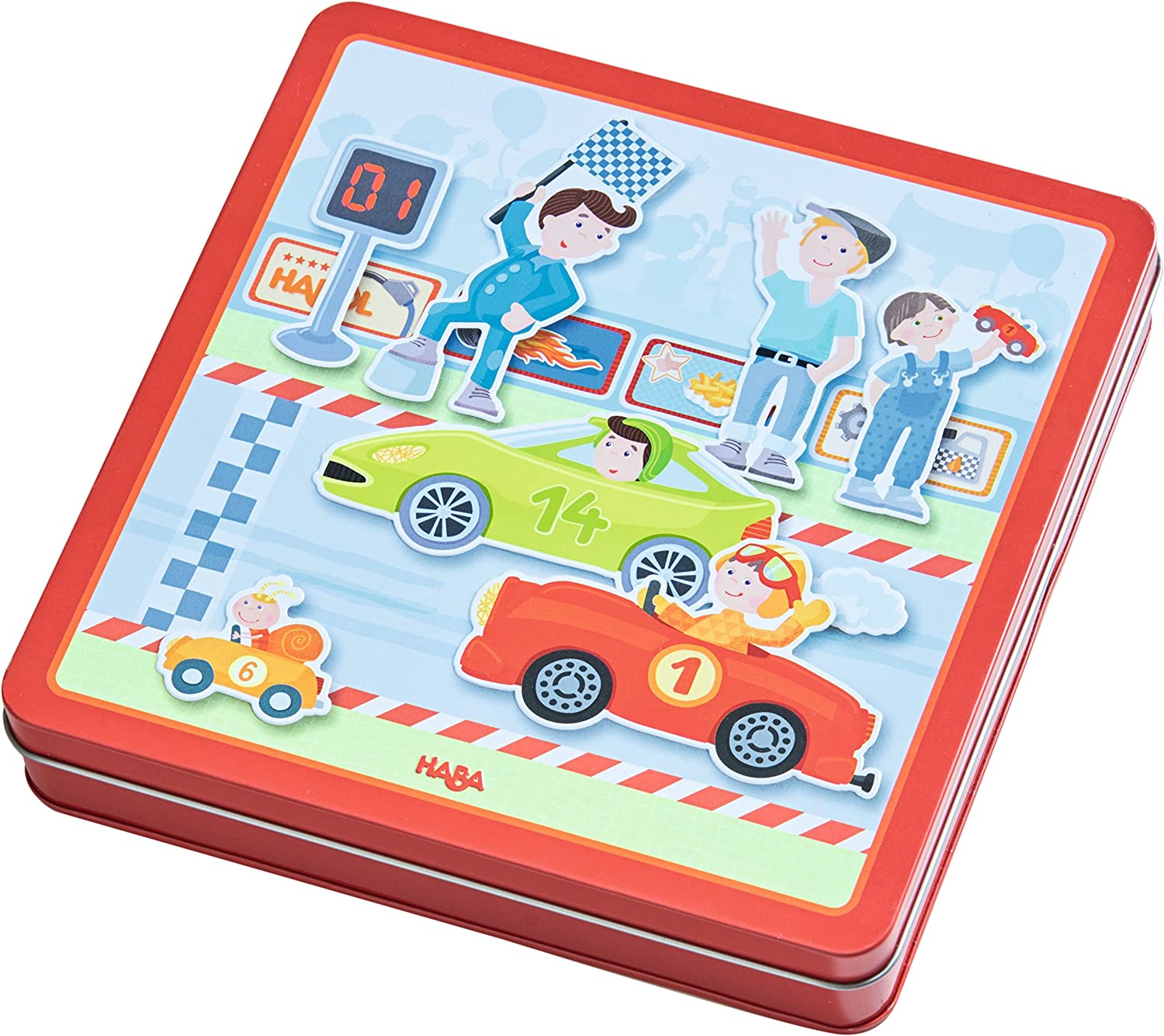 Zippy Cars - Scatola Gioco Magnetico, HABA 