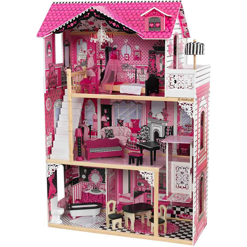 Casa delle Bambole in legno Amelia – KidKraft 65093