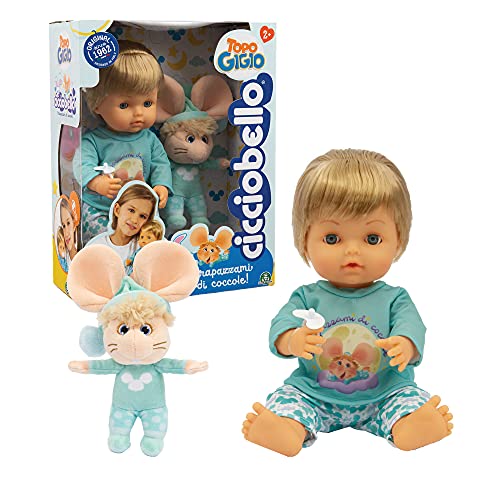 Cicciobello e Topo Gigio, bambolotto per bambine dai 2 anni – Giochi Preziosi