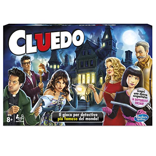 Cluedo Gioco da Tavolo Versione Classica - Risolvi il Mistero