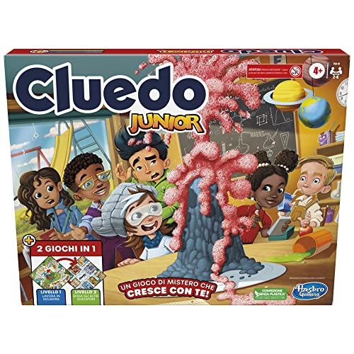 Cluedo Junior per bambini da 4 anni, Gioco da Tavolo – Hasbro Gaming