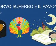 Il corvo superbo e il pavone – Esopo